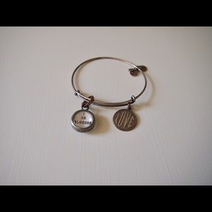 Alex & Ani Love Bracelet in Silver